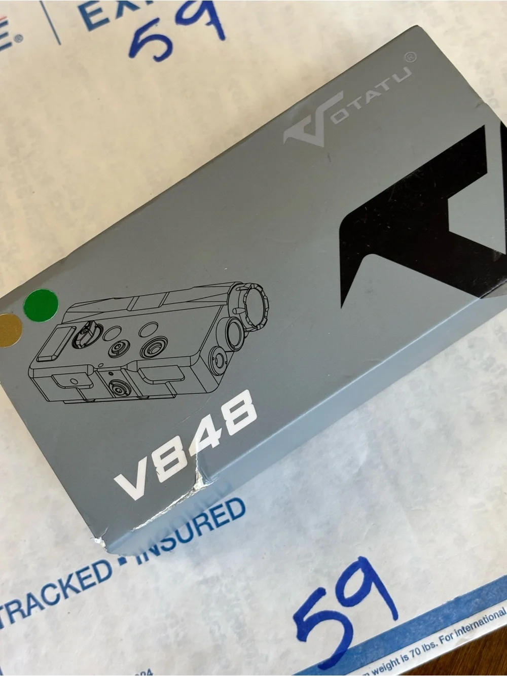 Votatu V848 Tactical Flashlight Votatu V848 Tactical Flashlight